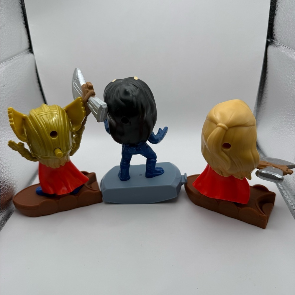 Lot of (3) McDonalds THOR Love and Thunder McDs Happy Meal Toys - Marvel Disney - Picture 4 of 9